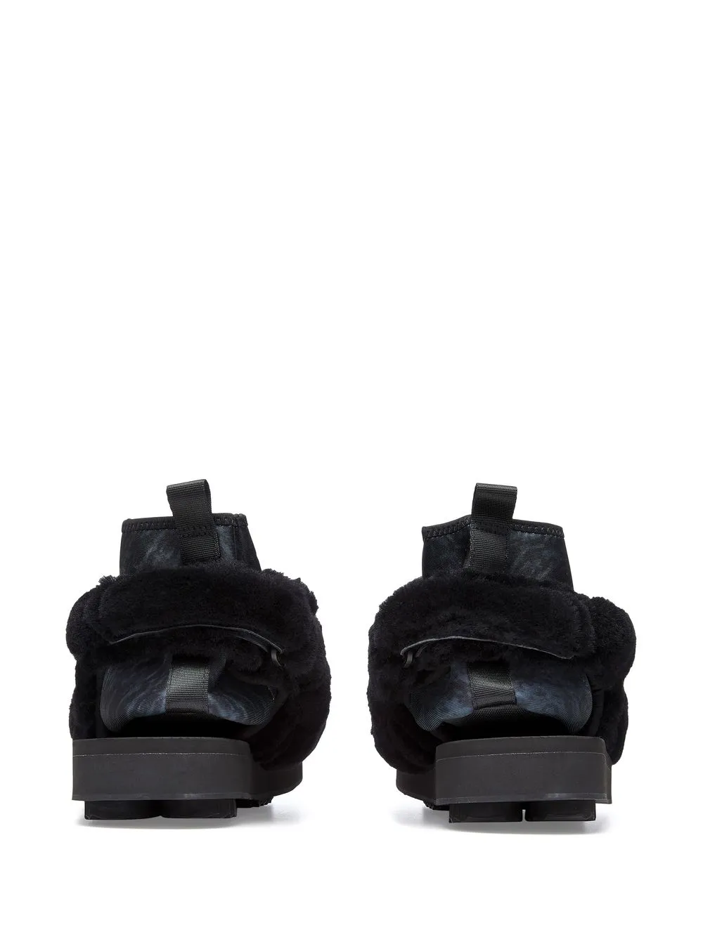 Doublet X Suicoke Was-5abdb-f Sandals In Schwarz