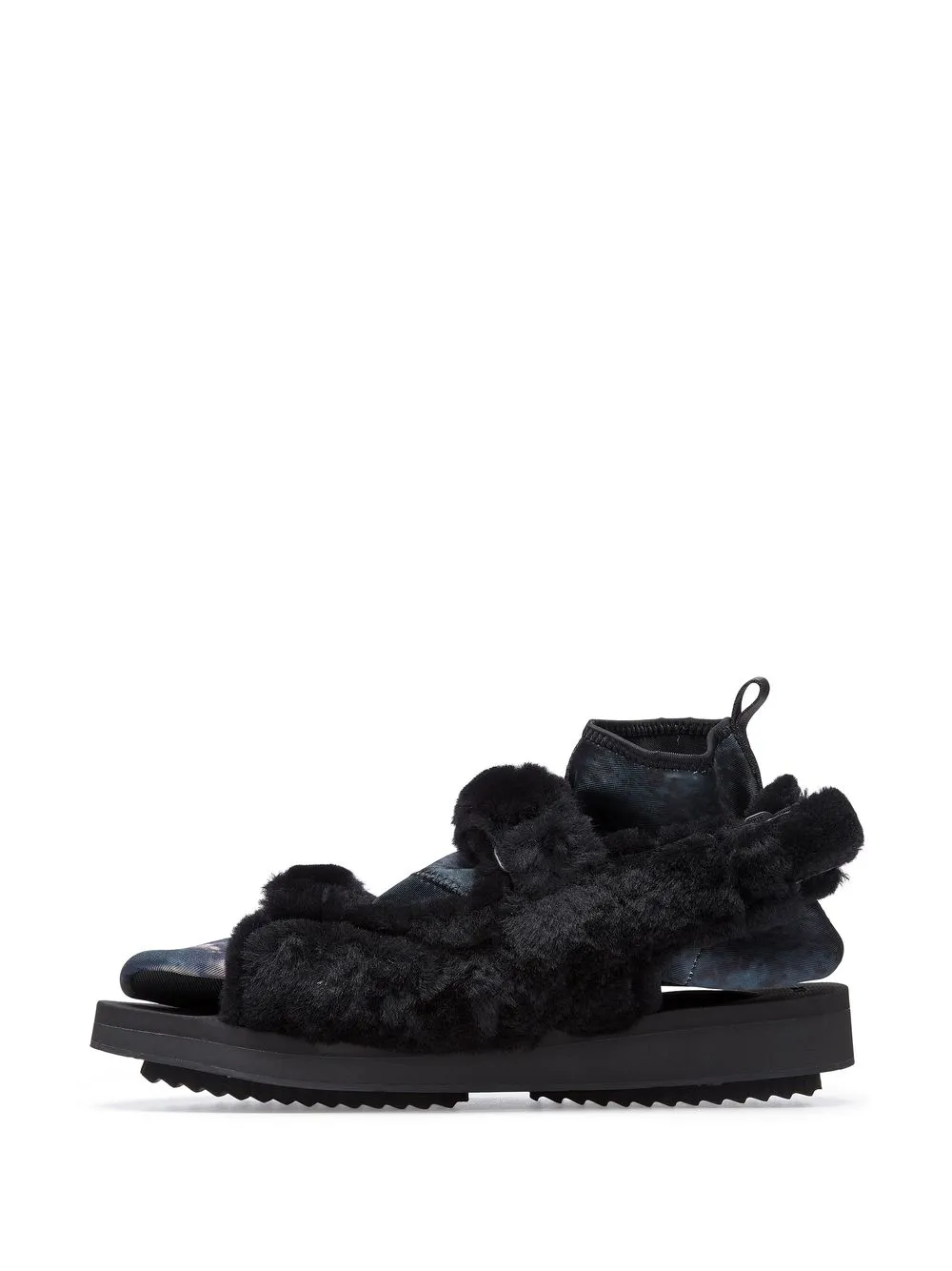 Doublet X Suicoke Was-5abdb-f Sandals In Schwarz