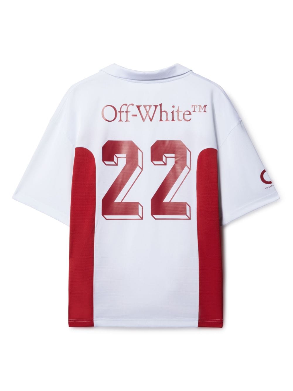 Off-White T-shirt met logoprint - Wit