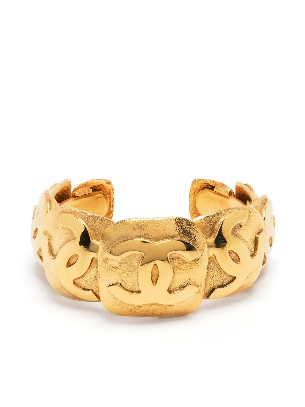 

CHANEL Pre-Owned 1994 CC bangle - Gold