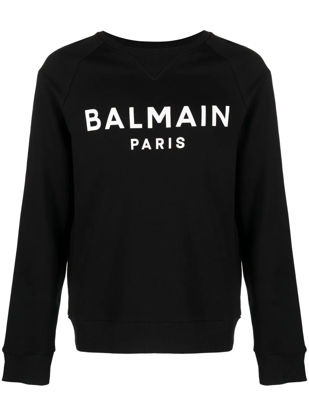 

Balmain logo-print crew neck sweatshirt - Black