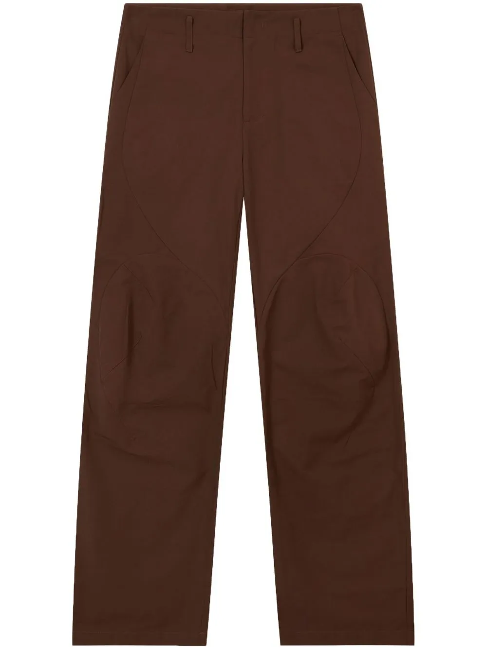 

Post Archive Faction straight-leg trousers - Brown