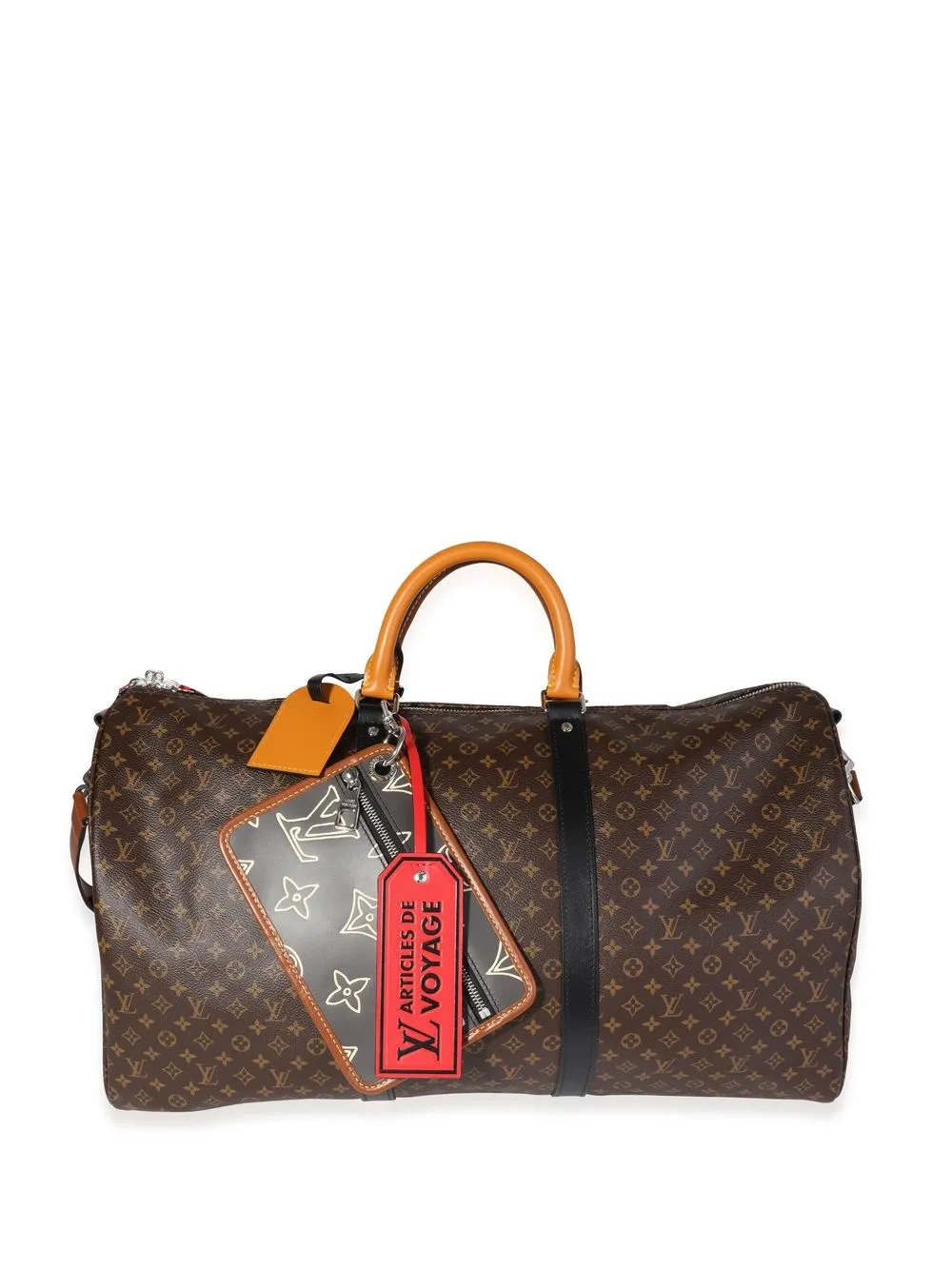 

Louis Vuitton pre-owned Bandoulière 50 bag - Brown