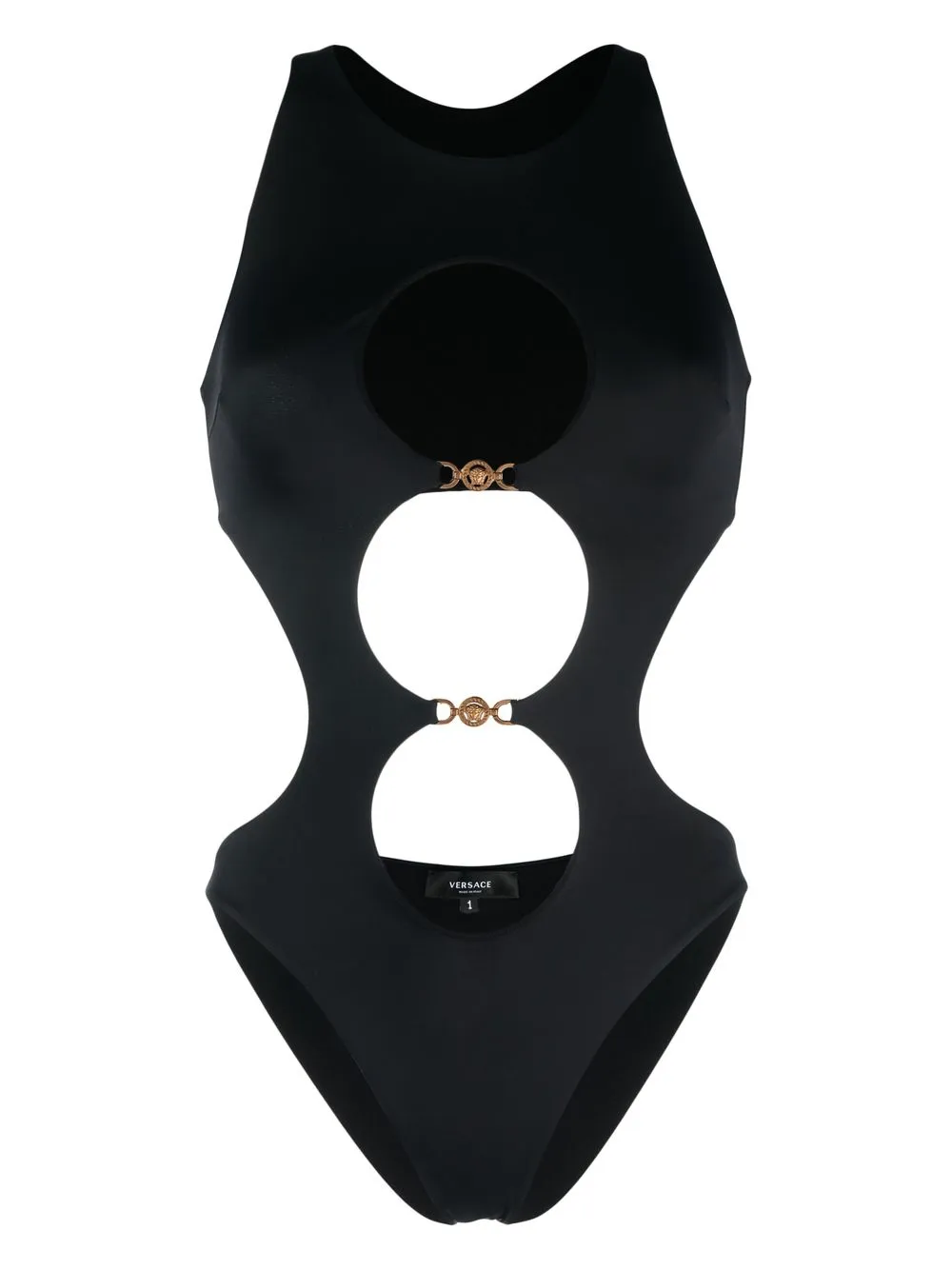 

Versace Medusa-logo swimsuit - Black