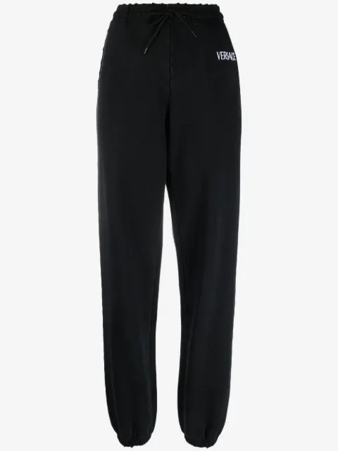 Versace logo-print track pants
