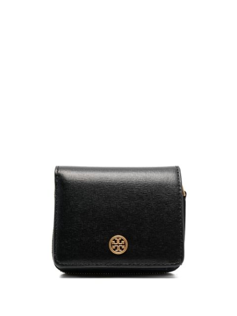 Tory Burch Robinson logo-plaque wallet Women