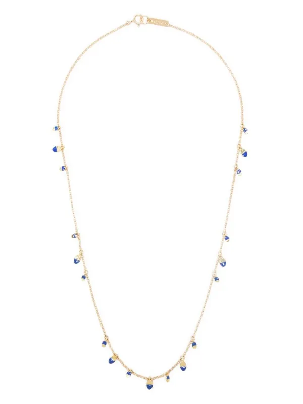 【関税込み】Isabel Marant ゴールド Stones ネックレス ISABEL MARANT ペンダント ネックレス | ゴールドトーン