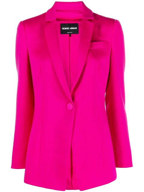 Giorgio Armani tailored single-breasted blazer
