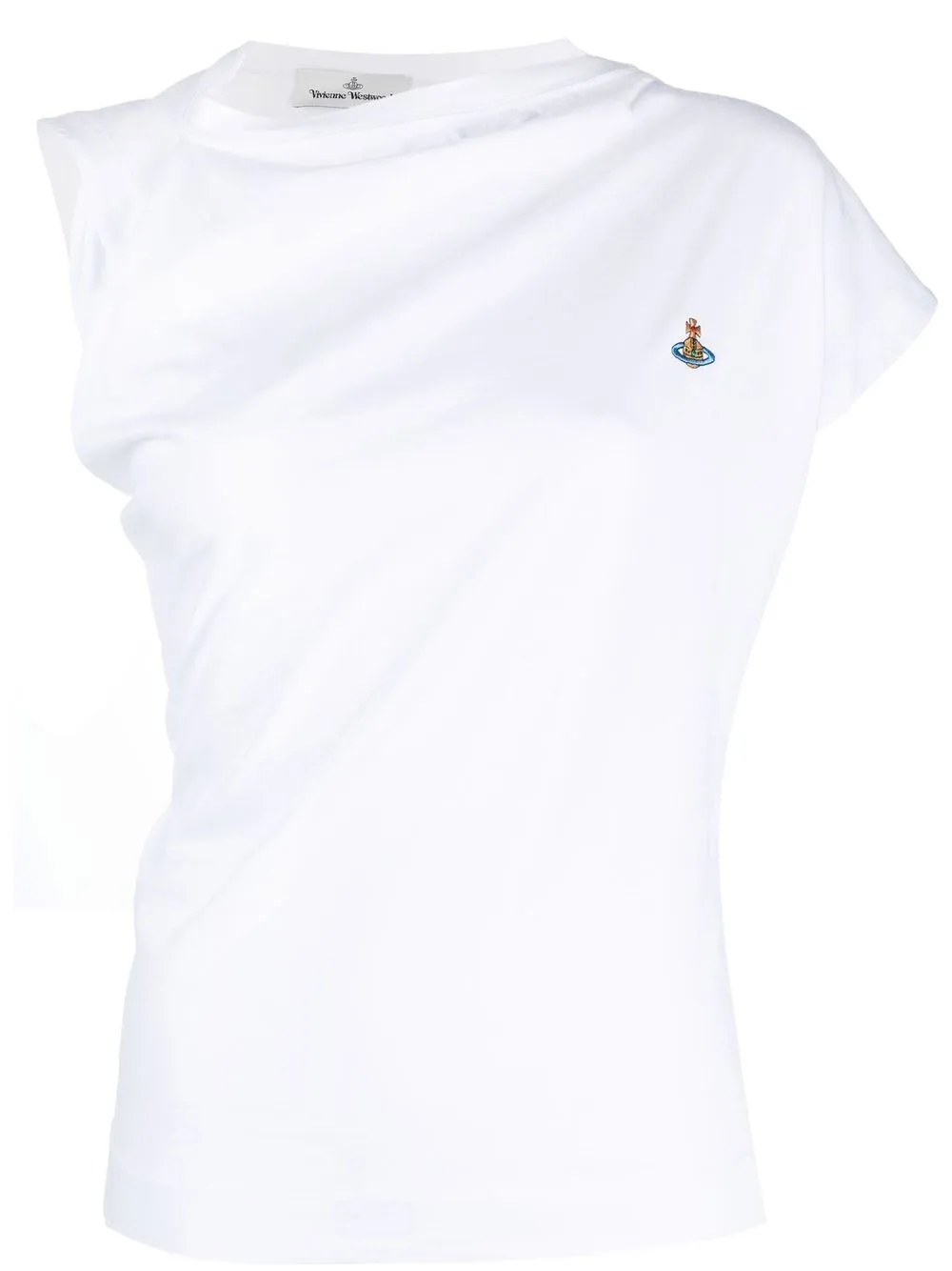 

Vivienne Westwood Hebo Orb-embroidered tank top - White