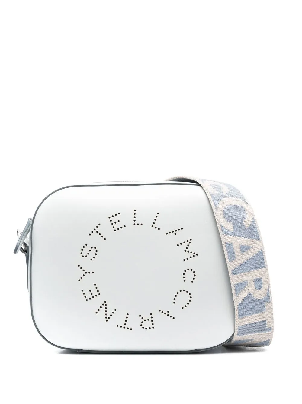 

Stella McCartney mini Stella Logo crossbody bag - Blue