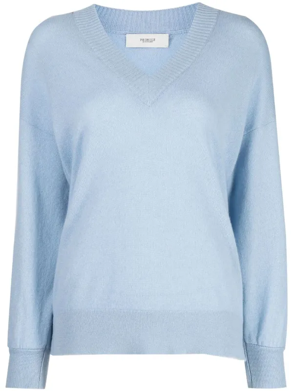 Pringle Of Scotland V neck Long Sleeve Jumper Farfetch