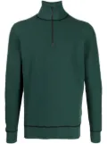 Pringle of Scotland half-zip cotton jumper - Green