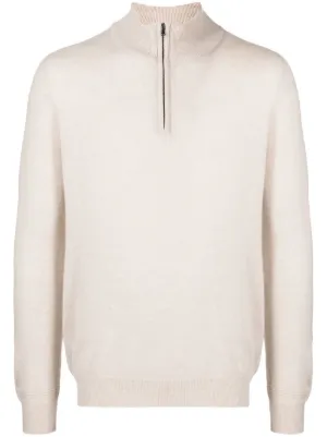 Beige cashmere jumper hot sale