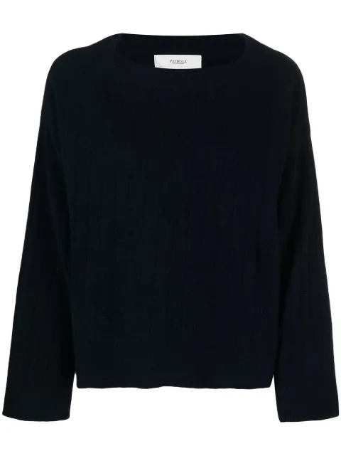 Pringle of Scotland wide-neck ribbed-knit jumper