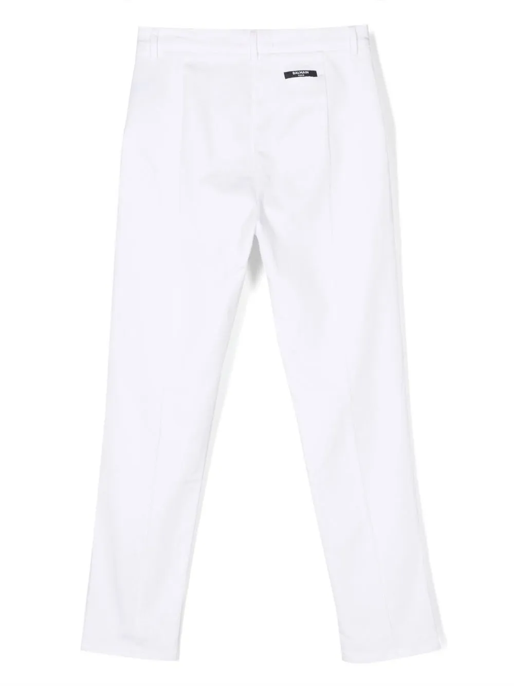 Balmain Kids Straight broek - Wit