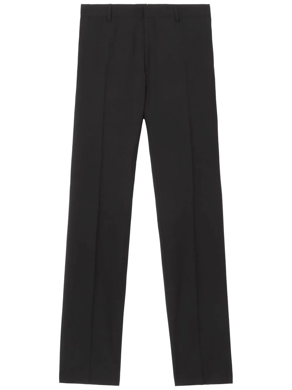 

Burberry slim-fit wool tailored trousers - Black