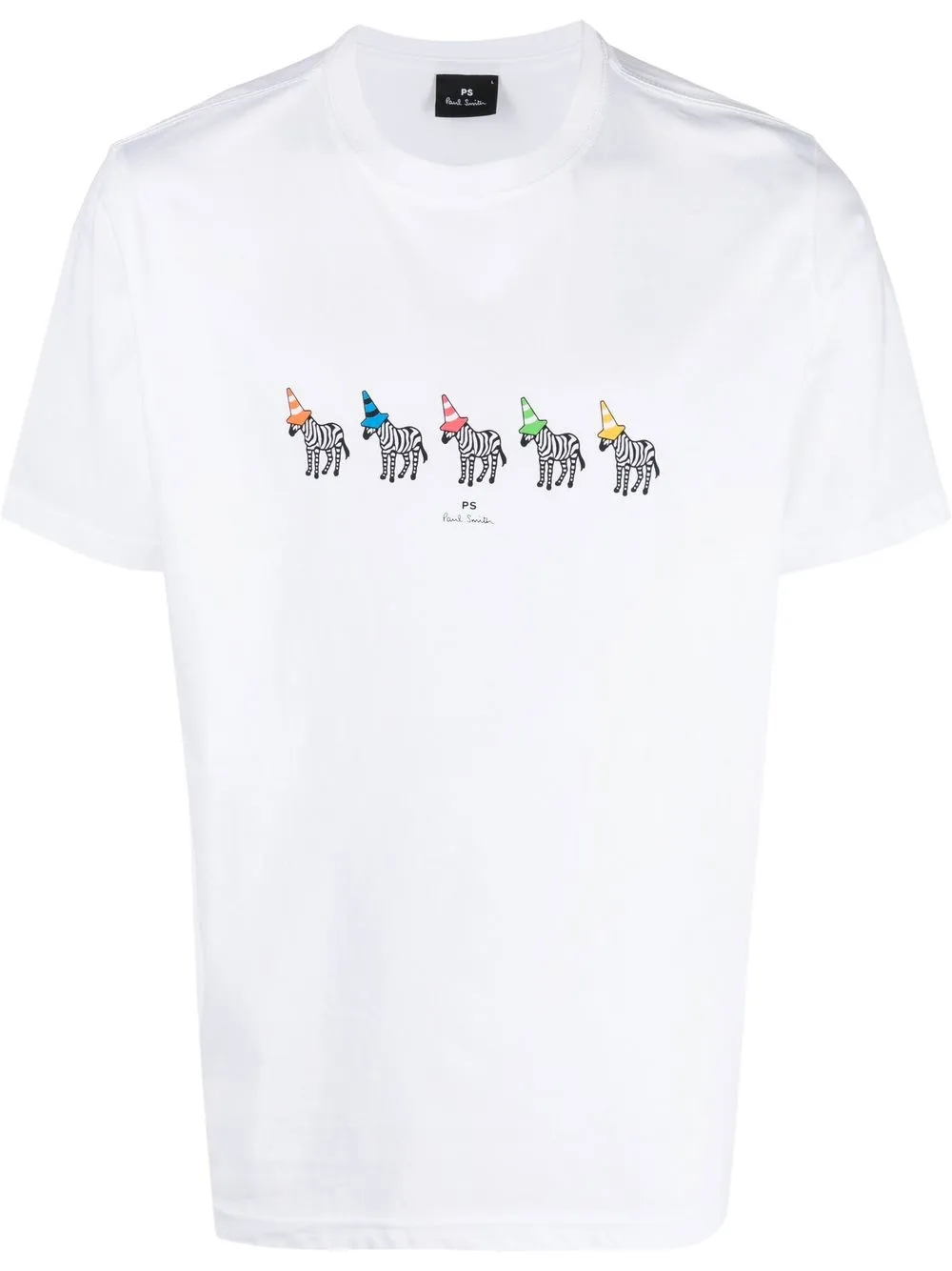 

PS Paul Smith graphic-print short-sleeved T-shirt - White