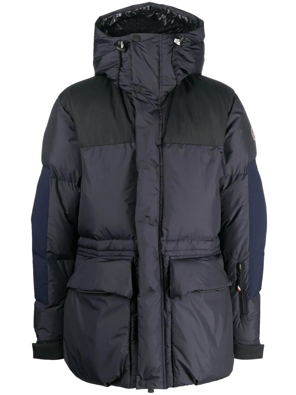 

Moncler Grenoble abrigo capitonado - Azul