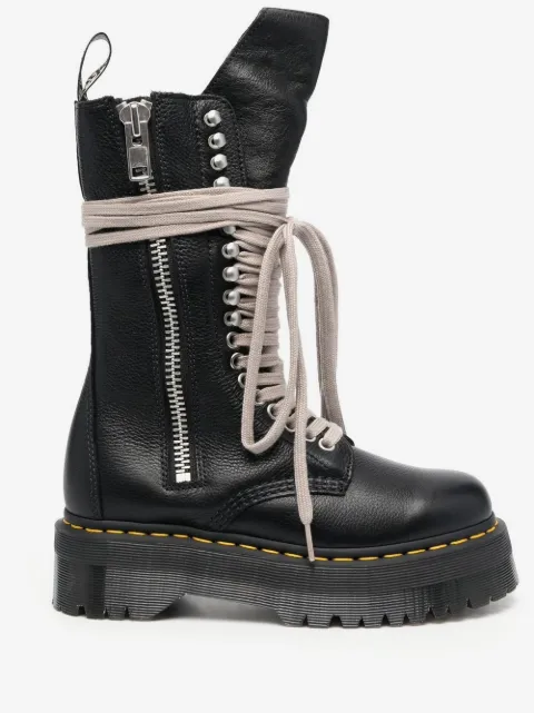 Rick Owens botas con plataforma 1918 de Rick Owens x Dr. Martens