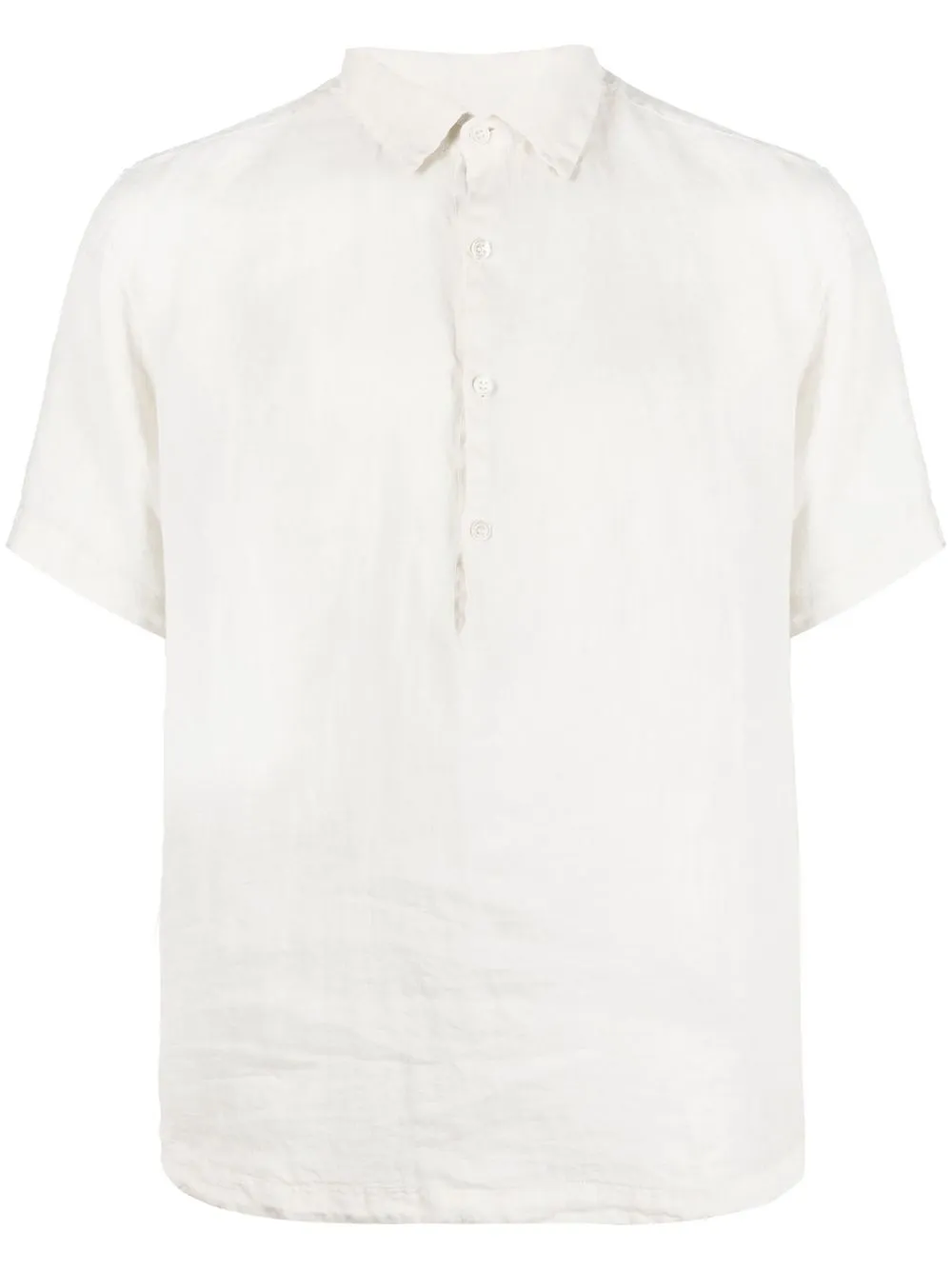 

Barena short-sleeve linen shirt - Neutrals