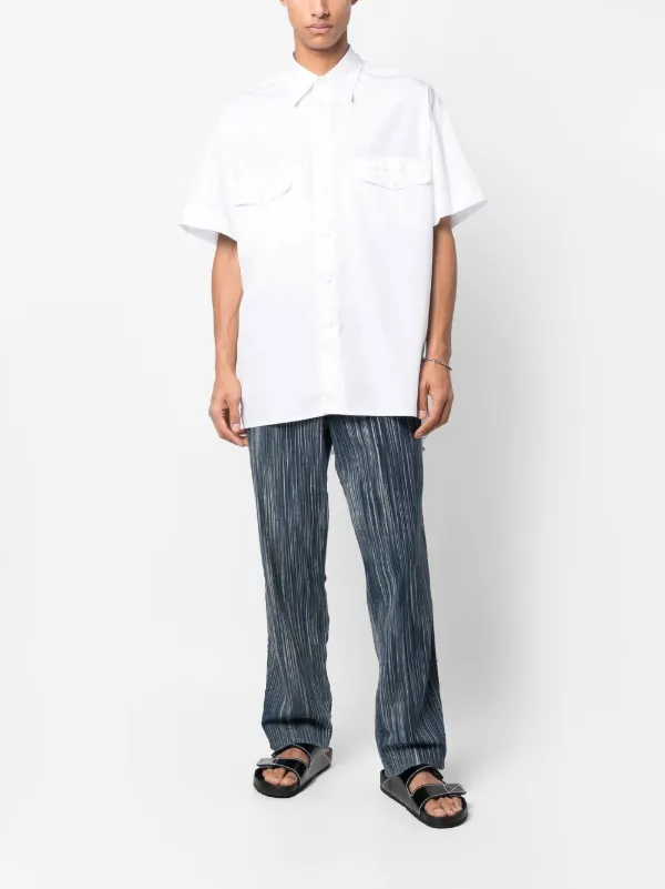 Armani white short sleeve cheap shirt