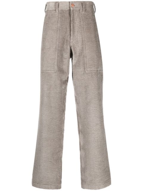 Giorgio Armani straight-leg corduroy trousers Men