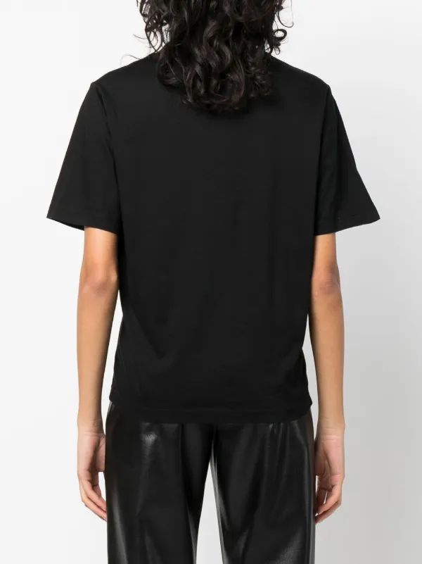 【新品】DSQUARED2 ディースクエアード ロゴ ブラック 半袖ワンピース DSQUARED2 ディースクエアード ロゴ Tシャツ | ブラック