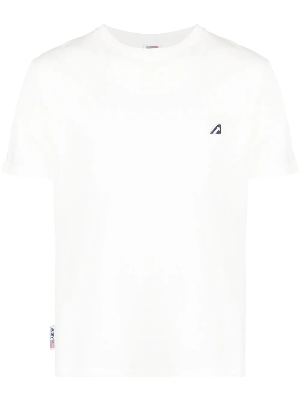 

Autry cotton embroidered-logo T-shirt - White