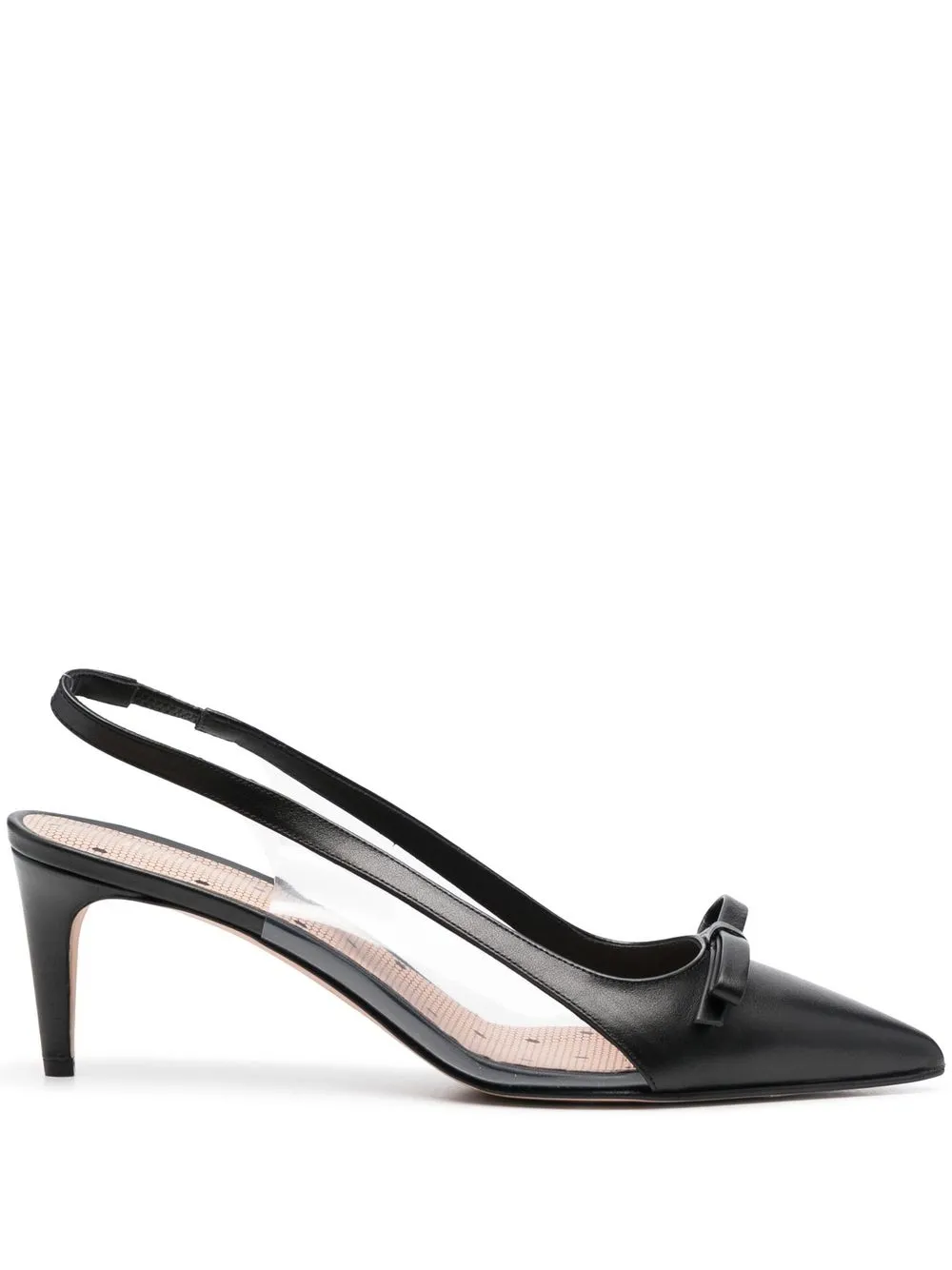 

RED(V) Sandie leather 85mm court pumps - Black