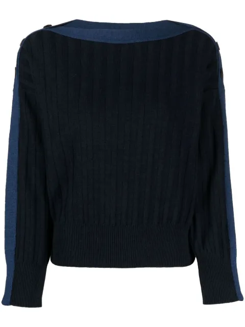 Pringle of Scotland ribbed-knit wool jumper