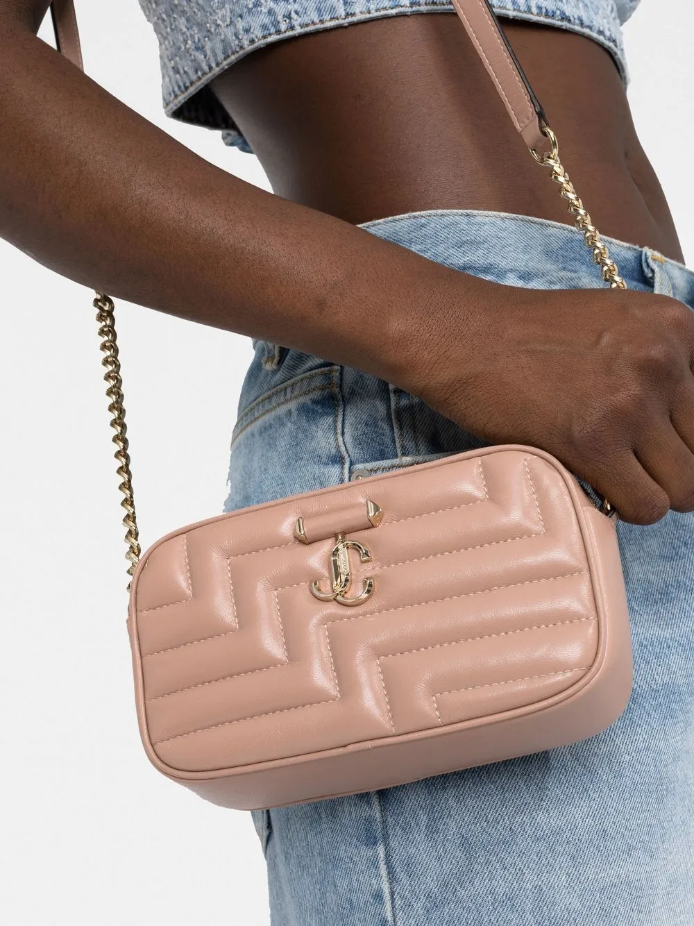 Jimmy Choo Avenue Quilted Shoulder Bag Farfetch