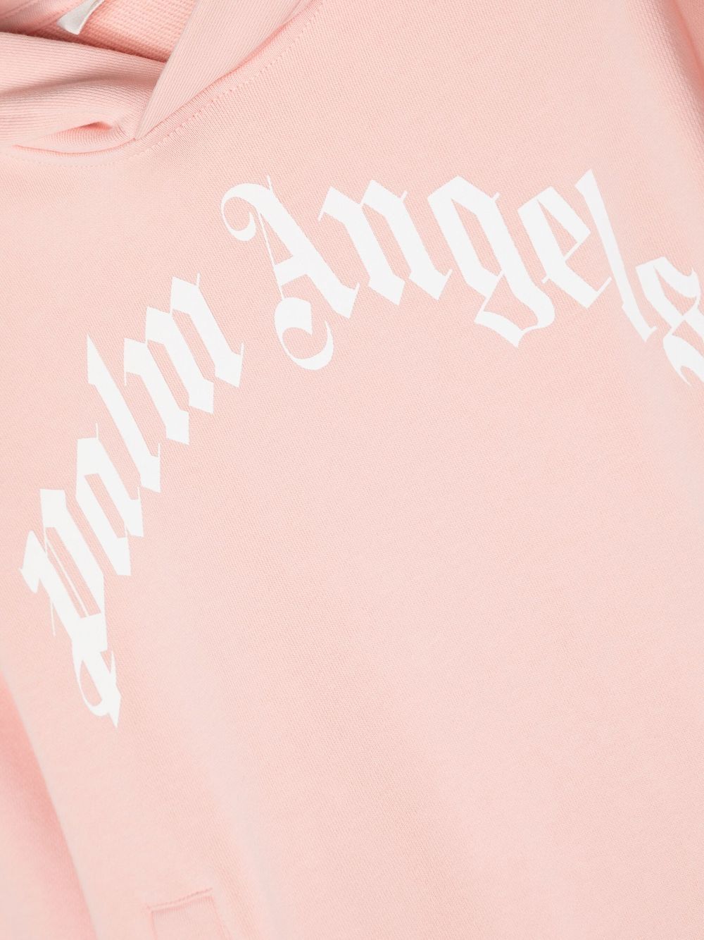 Shop Palm Angels Logo-print Detail Hoodie In Pink