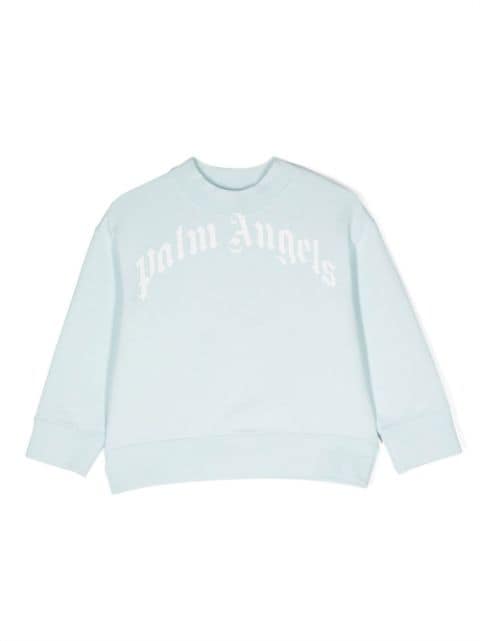 logo-print detail jumper