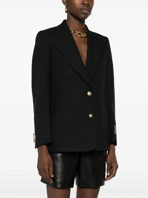累積売上総額第１位【GUCCI★グッチ】SINGLE BREAST BLAZER Gucci GG single-breasted blazer Gucci