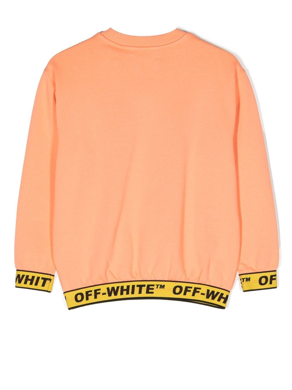 Off-White Kids Sweater met logo - Oranje