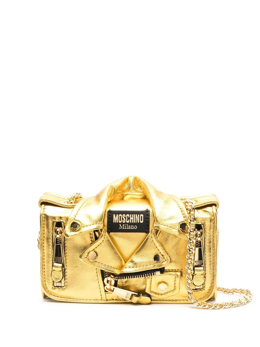 Moschino Biker Jacket Crossbody Bag - Farfetch