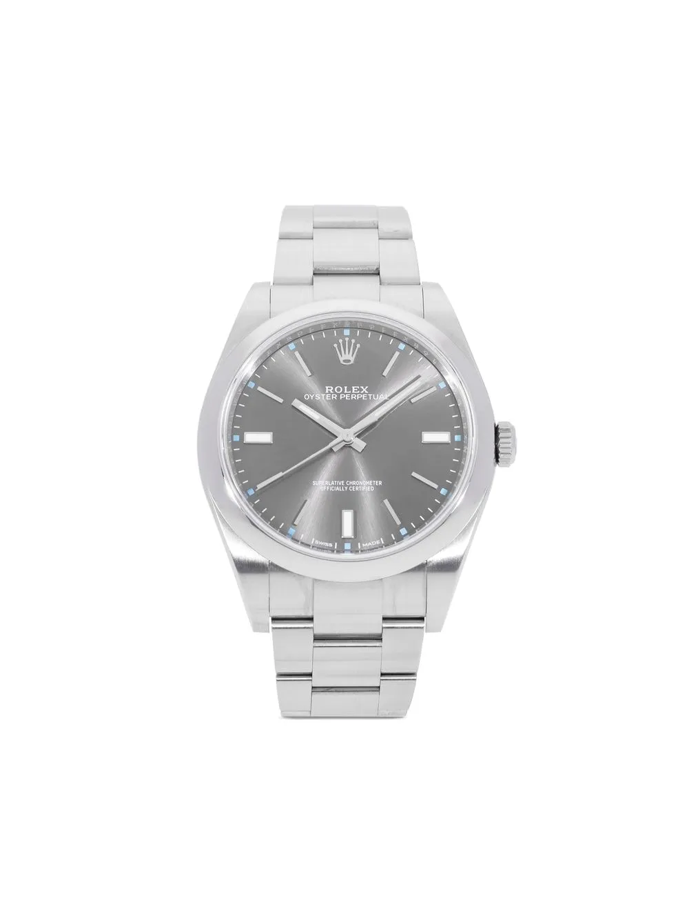 

Rolex 2018 pre-owned Oyster Perpetual 39mm - Grey