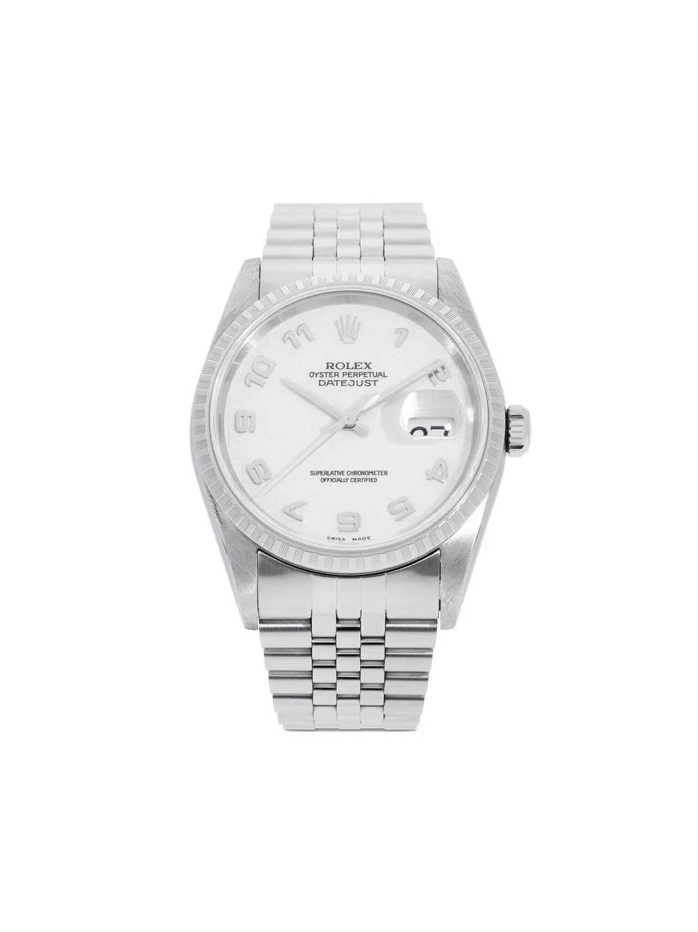 

Rolex pre-owned Datejust 36mm - White