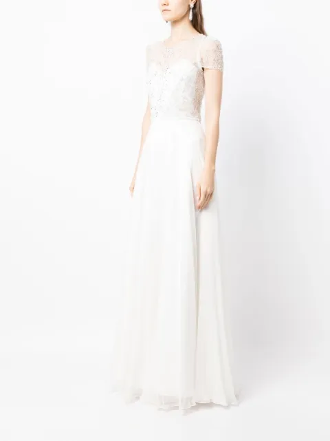 Jenny Packham Albertine crystal-embellished gown JPB919 - 2