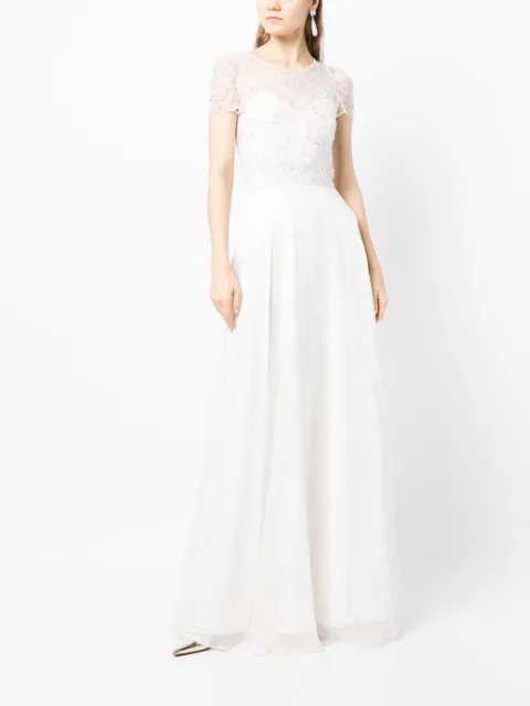 Jenny Packham Albertine crystal-embellished gown JPB919 - 1