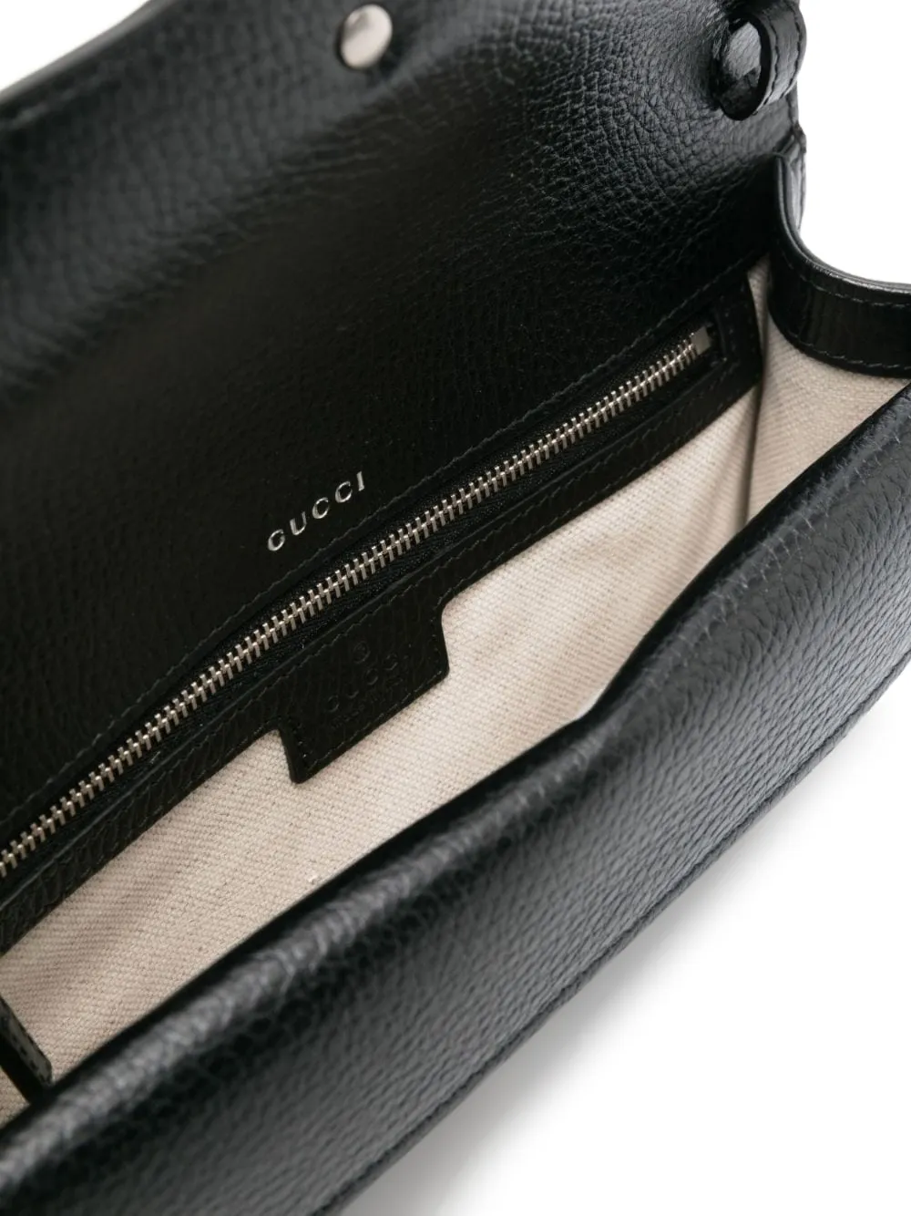 Gucci Small Dionysus Shoulder Bag in Black, view 5