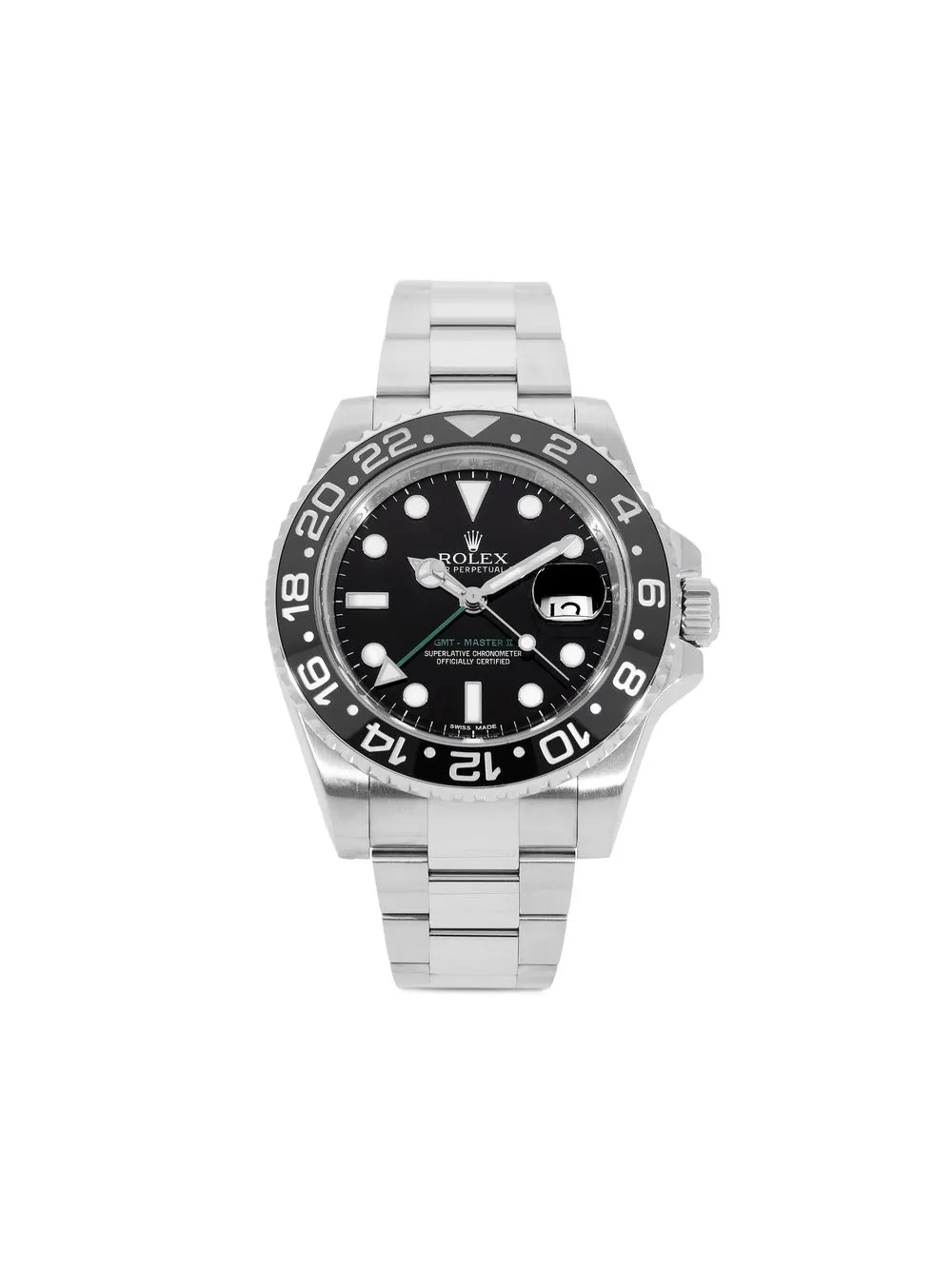 

Rolex pre-owned GMT-Master II 40mm - Black