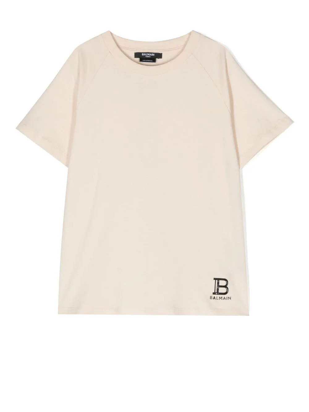 

Balmain Kids logo-print short-sleeve T-shirt - Neutrals