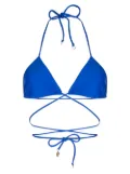 Faithfull the Brand Marzia bikini top - Blue