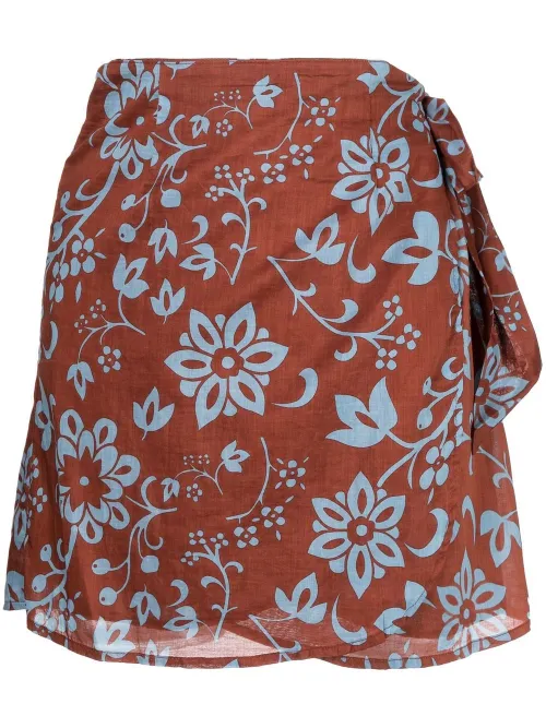 Minijupe La Bamba à fleurs - Faithfull the Brand - Modalova