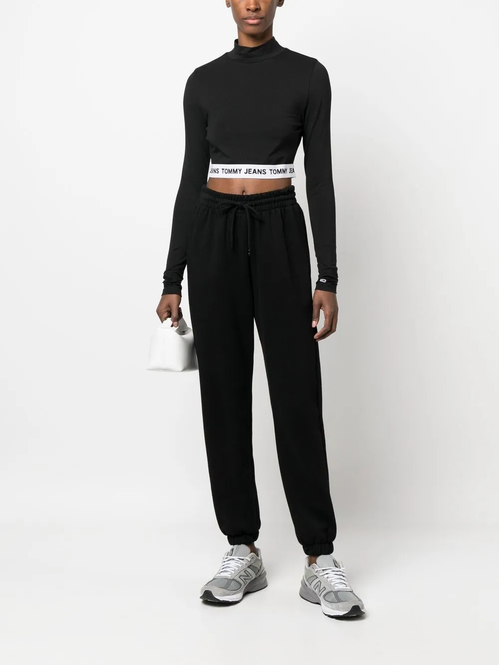 Tommy Jeans Top met lange mouwen - Zwart