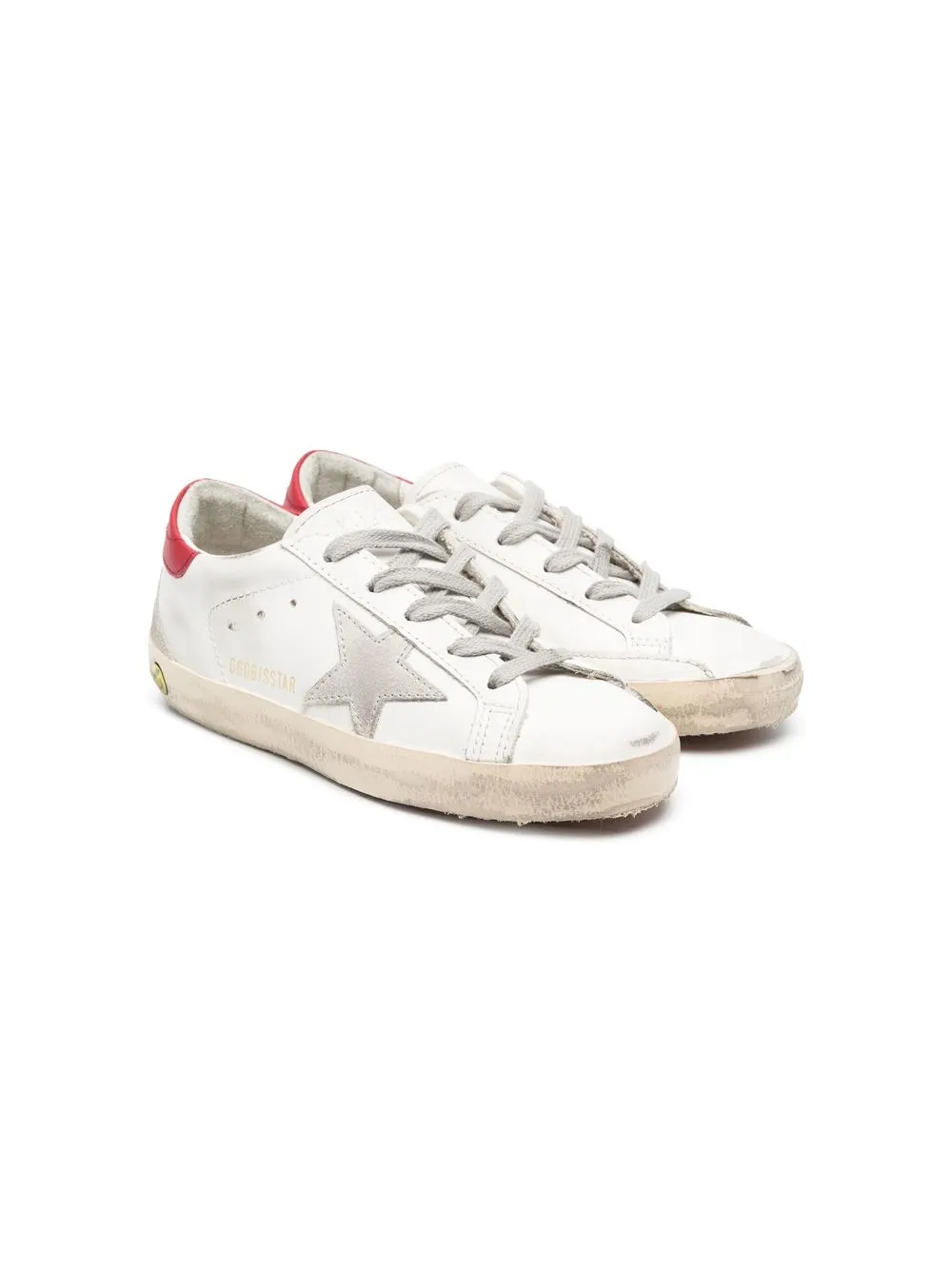 

Golden Goose Kids tenis Star Vintage - Blanco