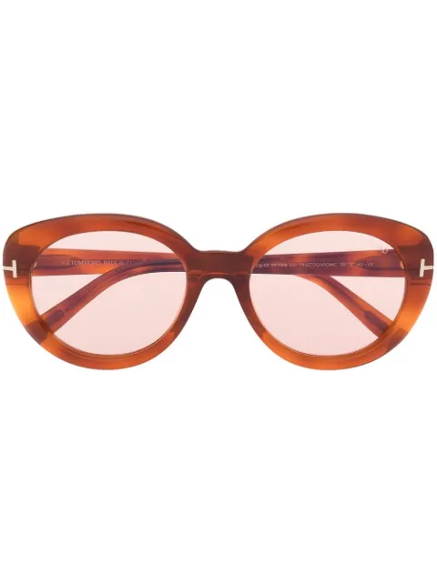 TOM FORD Eyewear Lily round-frame sunglasses