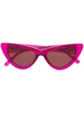 The Attico Dora cat-eye sunglasses - Pink