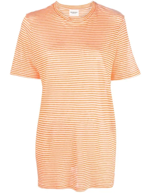 MARANT ÉTOILE Leontine striped T-shirt